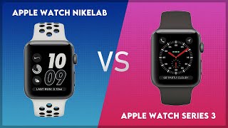 Apple Watch NikeLab vs Apple Watch Series 3 Comparison [upl. by Babby653]