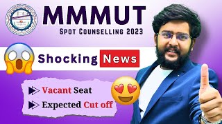 MMMUT Gorakhpur spot counselling 2023  vacant seat 2023 mmmut  expected cut off mmmut [upl. by Acirem457]