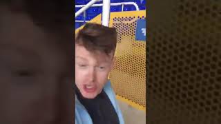 Birmingham city fan wakes up in empty stadium after falling asleep in toilets [upl. by Ahens]