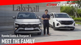 Hyundai Custin amp Stargazer X Meet The Family  CarGuidePH [upl. by Onder]