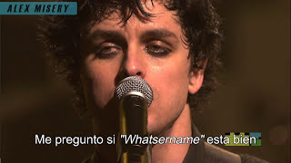 Green Day  Whatsername  Storytellers  Subtitulos en Español [upl. by Daffie]