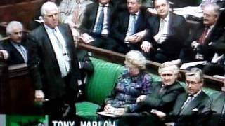 House of Commons  Betty Boothroyd pounces [upl. by Ayhtin337]