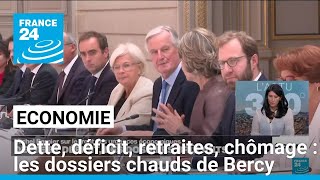 Les nouveaux ministres de Bercy sur le front de la dette et du déficit • FRANCE 24 [upl. by Yancey]