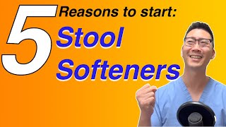 5 reasons to start Stool Softeners [upl. by Hazen]