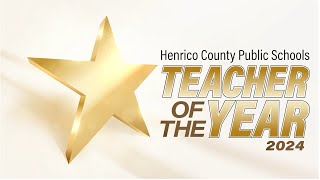 Henrico County Public Schools 2024 Teacher of The Year Banquet [upl. by Niddala]