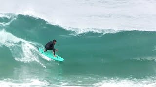 Pros SCORE clean morning surf at Aliso SHOREBREAK  Raw Footage [upl. by Nesline37]