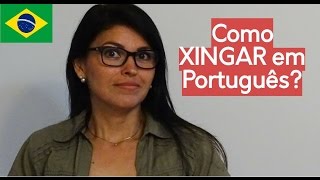 Português para estrangeiros Como xingar em português [upl. by Fidelis]