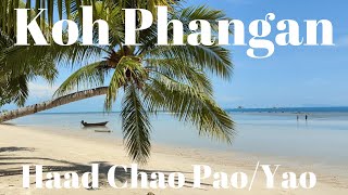 Koh Phangan 8 Beachfront Bungalow  Haad Chao Yao Wow Aug 2021 [upl. by Adelind]