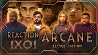 Arcane  1x1 Welcome to the Playground  Group Reaction [upl. by Aicilat]