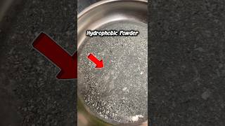 Exposing The Reality of Hydrophobic Powder 😮 shorts fierydev [upl. by Ettennyl]