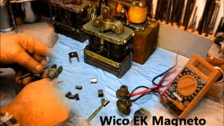 Wico EK Magneto Repair ohms  terminal block 10of [upl. by Yknip449]