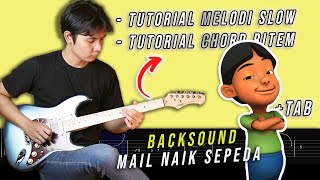 Tutorial amp Tab Gitar Backsound Mail Naik Sepeda [upl. by Parhe477]