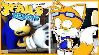 Classic Tails REACTS To SGA Sonic Goes On Omegle GMOD [upl. by Cavil]