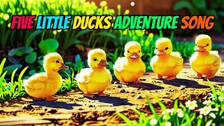 5 little ducks nursery rhyme  nursery rhymes for babies  5 little ducks  Five Little Ducks Songs [upl. by Quintessa]