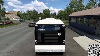 Мод Bollore Bluebus SE версия 101349 для Euro Truck Simulator 2 v149x [upl. by Ahsahtan]