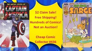 2 Claim Sale Cheap Comic Collector 436 [upl. by Eigla604]