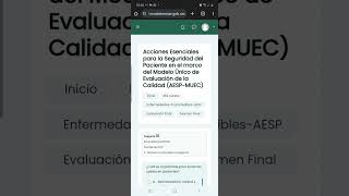 Acciones Esenciales para la Seguridad del Paciente en el marco del MUEC [upl. by Darrey643]