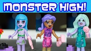 Fake LEGO Monster High Bootleg Mini Figures [upl. by Enitsed]