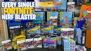 UNBOXING Every Single Nerf Fortnite Blaster 2019 [upl. by Jabe]