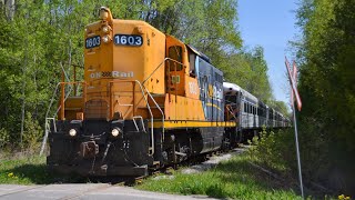 ONTARIO NORTHLAND GP9 on the YDHR May132023 [upl. by Staal]