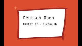 Deutsch üben  Diktat 37  Bücher [upl. by Wenda]