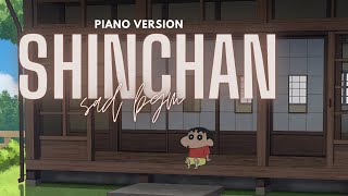 This Reminds You Of Your Childhood  Shinchan Family Theme Music  Piano Cover [upl. by Attenohs]