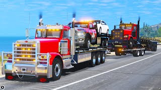 Buying Biggest Tow Truck in GTA 5 RP [upl. by Assiralc]