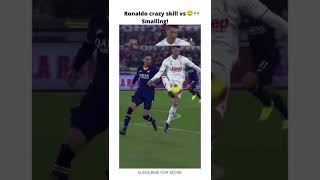 Ronaldo vs Smalling shorts juventus [upl. by Idnor]