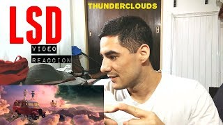 LSD  Thunderclouds ft Sia Diplo Labrinth Video Reaccion  Reaction [upl. by Divd375]