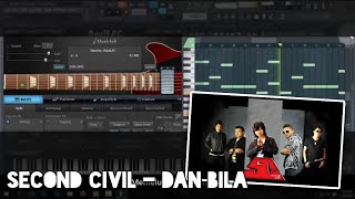 Second Civil  Dan Bila Karaoke FL Studio [upl. by Cullin462]