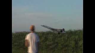 Concorde SST HIGH ALPHA FLIGHT must see radio control model [upl. by Milone]