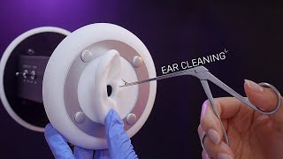 ASMR Realistic Ear Cleaning  Pulling Out No Talking [upl. by Gnouhp663]