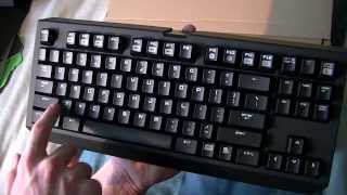 Razer BlackWidow Tournament Edition Keyboard Unboxing [upl. by Einomrah]