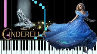 LAVENDERS BLUE Dilly Dilly  CINDERELLA piano cover Synthesia [upl. by Eudo377]