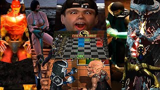 MORTAL KOMBAT EVERY MINI GAME EVER FROM MK1 TO MK XL 4K60FPS 2022 [upl. by Thgiwd100]