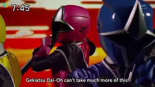 Ninninger vs Gengetsu Kibaoni Final battle Shuriken Sentai Ninninger￼ part 2 [upl. by Seagrave]