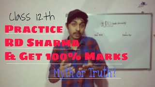 Do We Need RD Sharma to Score Full Marks   Class 12th [upl. by Yarised717]