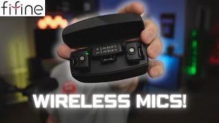 Fifine M9 Wireless Mic Review Should You Buy [upl. by Ekaterina704]