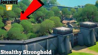 NEW STEALTHY STRONGHOLD LOCATION GAMEPLAY  FORTNITE LOOTING GUIDE [upl. by Catrina780]