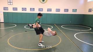 Strength Training for Wrestlers  Partner Lifts [upl. by Lenci520]