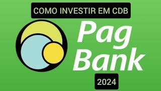 Como investir no CDB PagBank [upl. by Areid]