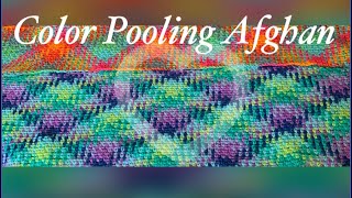 plannedcolorpooling easycrochetpooling How To Crochet Planned Color Pooling A Large Blanket [upl. by Alleber944]