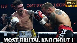 Mairis Briedis vs Oleksandr Usyk Full Highlights  KNOCKOUT  Best Boxing Moment 2024 HD [upl. by Serica366]