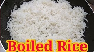 Boiled Rice Recipe  Khile Khile Chawal Kaise Banaye  Rice Boil For Biryani  cook with taste [upl. by Anitahs]