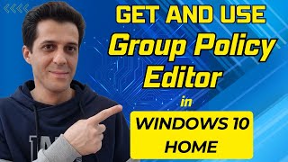 How to Get and Use the Group Policy Editor in Windows 10 Home Edition [upl. by Horton]