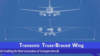 NASAs X66A Transonic Trussbraced Wing aircraft tested in wind tunnels [upl. by Ithaman5]