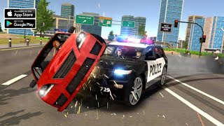 Police Car Chase Cop Car Game 3D  Gameplay In Android [upl. by Amian]