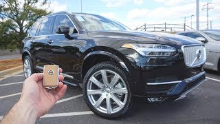 2018 Volvo XC90 Inscription T6 Start Up Test Drive Walkaround and Review [upl. by Ahsiya]