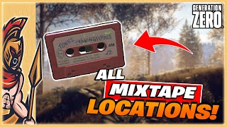 All Mixtape Locations  Generation Zero Collectable Guide [upl. by Euqinad]