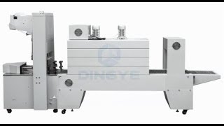 Semi auto sleeve wrapper shrink machine BZJ5038B [upl. by Anivid]